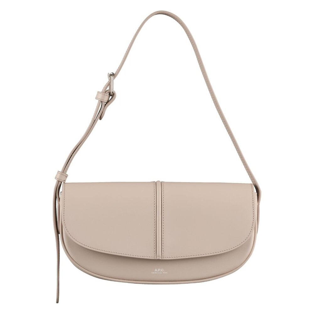 A.P.C. Betty Shoulder Bag in Taupe